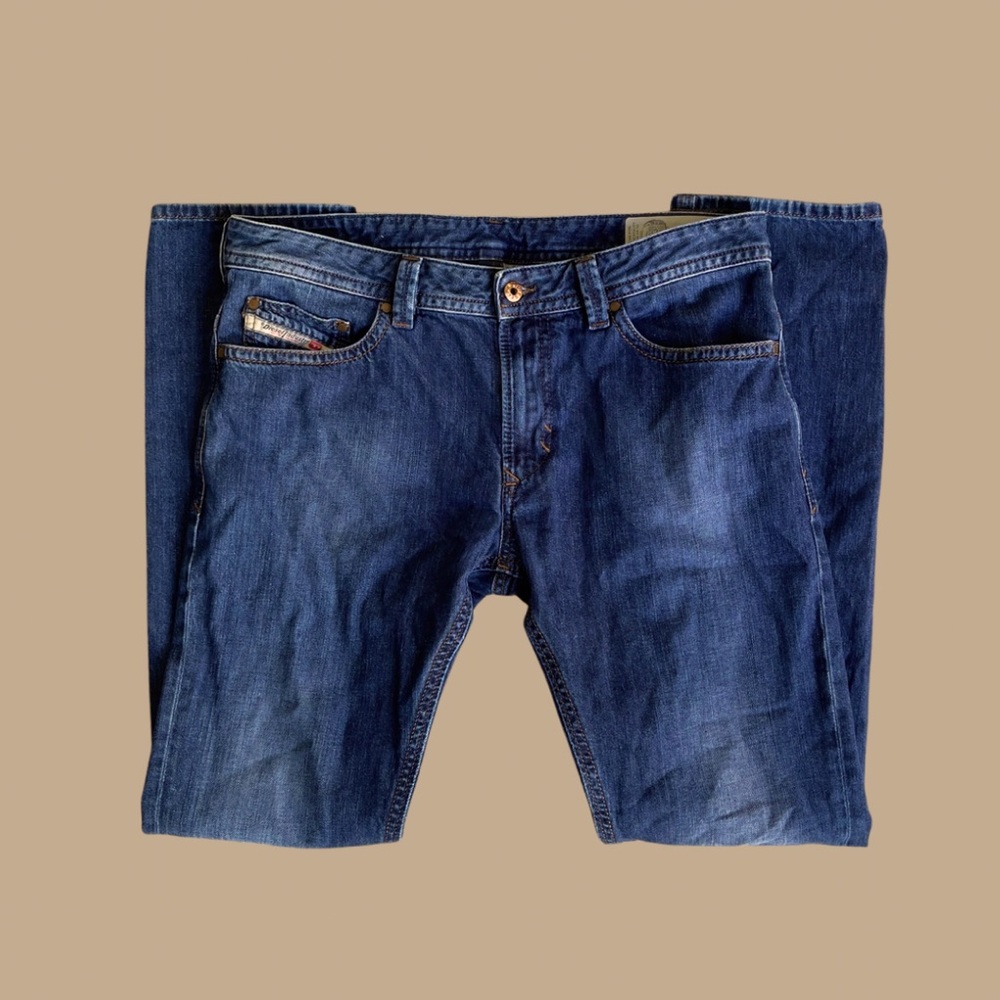 Diesel Industry Thavar Slim Skinny Jeans, W34 X L32, Blue